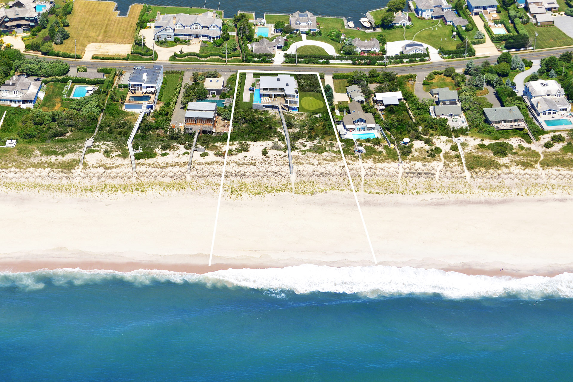 90 Dune Road, Quogue, NY Oceanfront Hamptons Real Estate