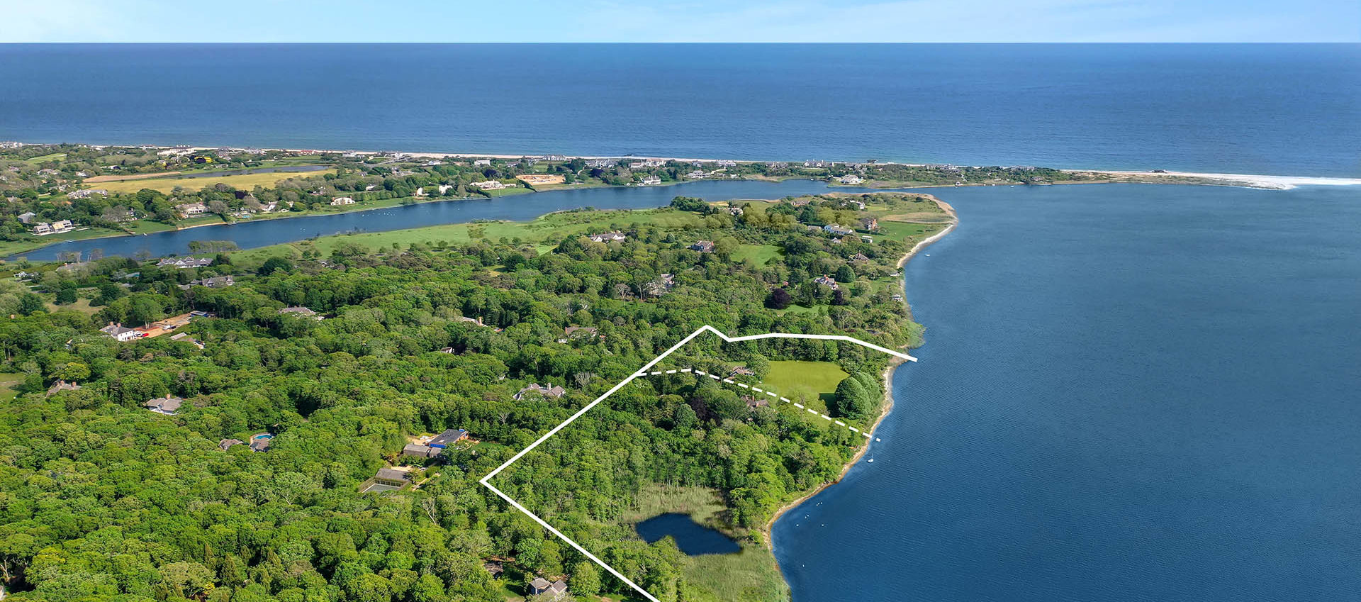 90 and 100 Briar Patch Road, East Hampton