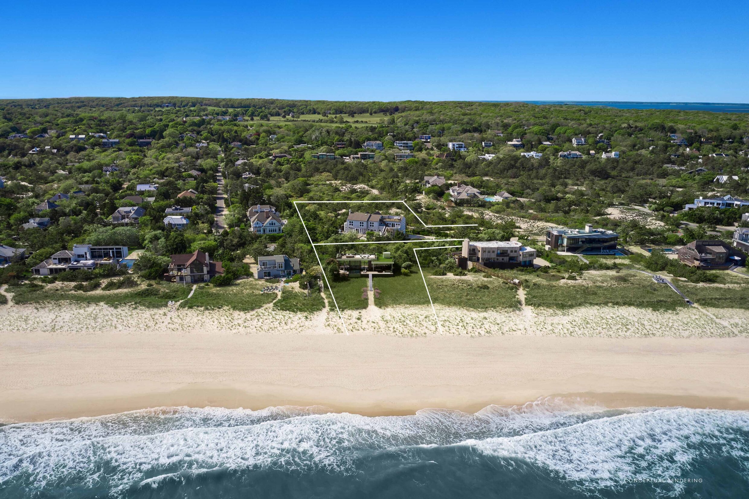 271 & 266 Marine Blvd, Amagansett Hamptons Real Estate