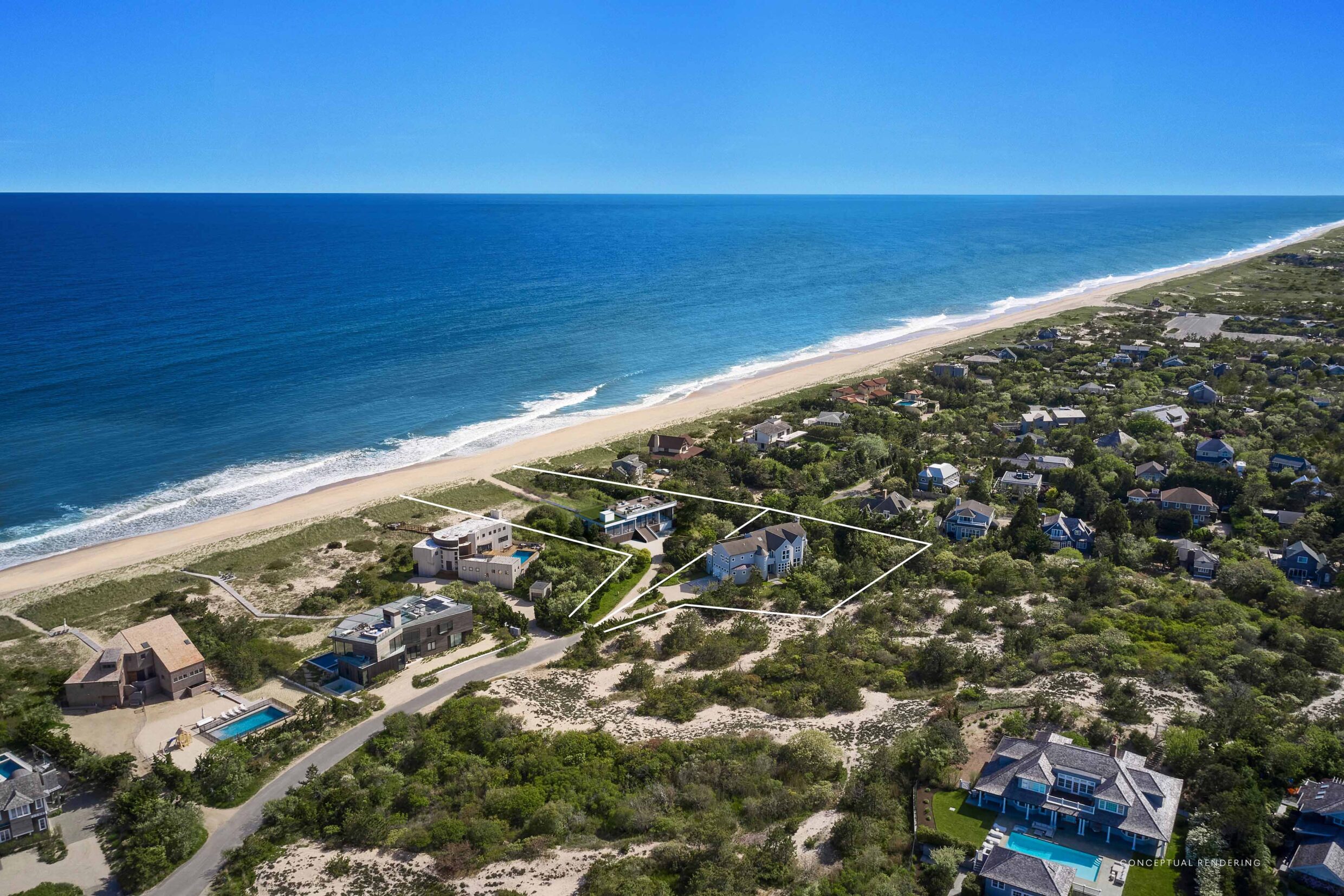 271 & 266 Marine Blvd, Amagansett Hamptons Real Estate