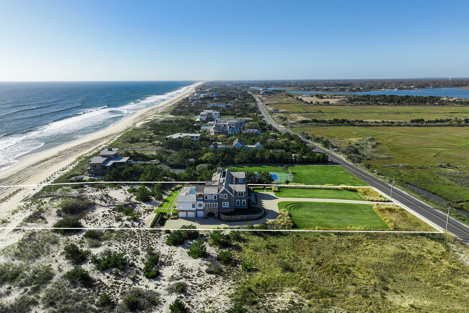 Bespoke Real Estate 224 Dune Road, Quogue, NY