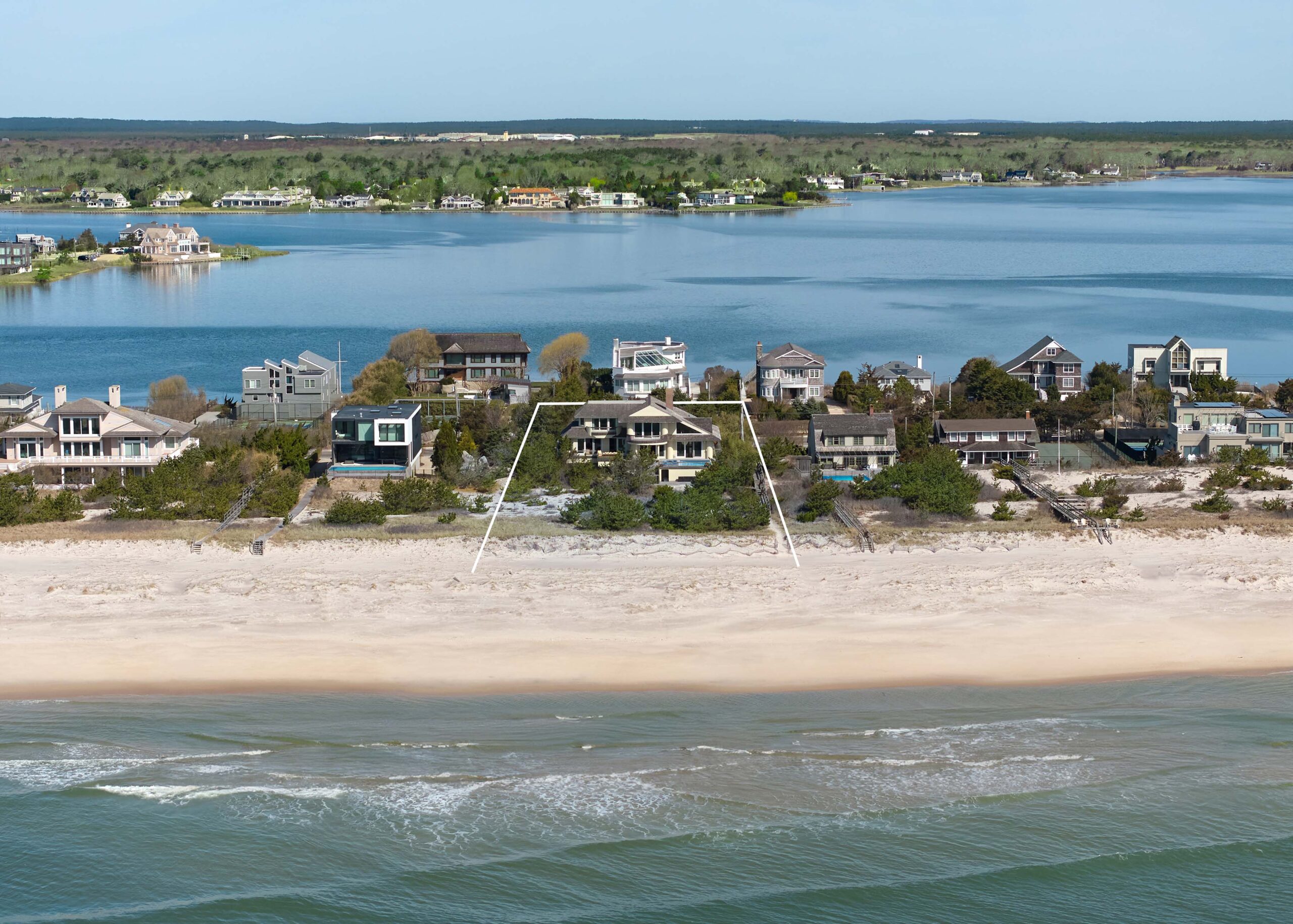 Bespoke Real Estate 63 & 65 Dune Road, Westhampton Beach, NY